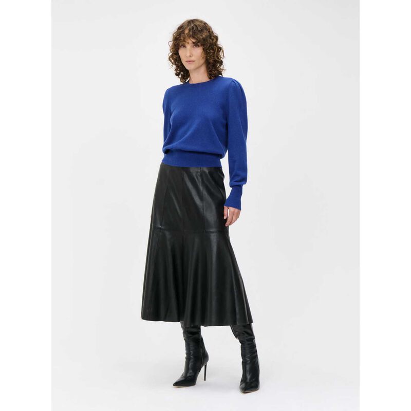 Veronika Maine Extrafine Merino Blend Tuck Sleeve Knit image number 3